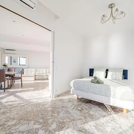 Apartamento Les Pins, Premium, Sea View, Sleeps 6 Juan-les-Pins