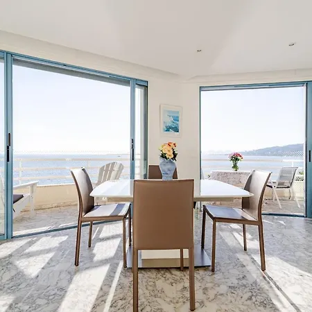 公寓 Place In Les Pins, Premium, Sea View, Sleeps 6